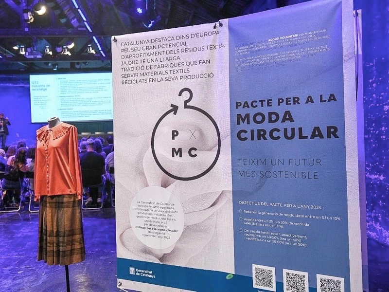 Participación en el aniversario del Pacte per a la Moda Circular